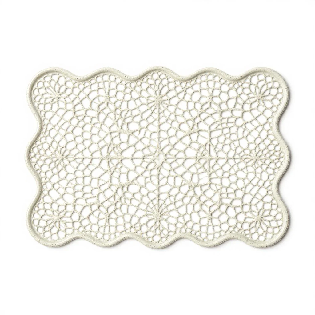 Lace isolated on a white background