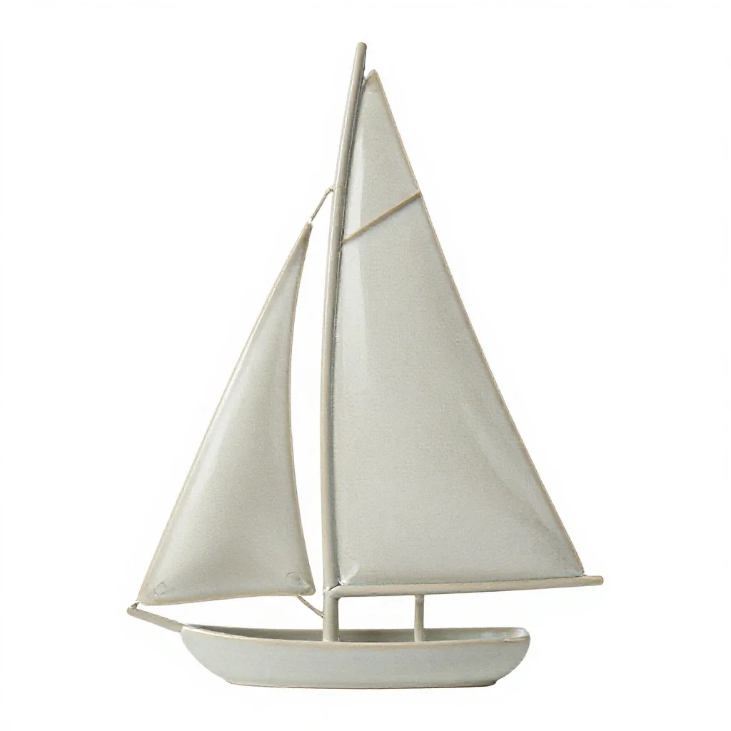 Main-topsail isolated on a white background