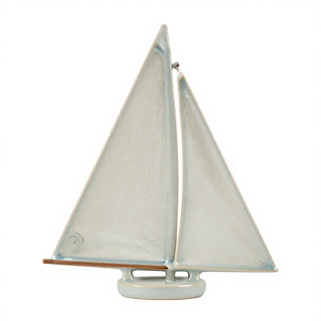 Mizzen isolated on a white background