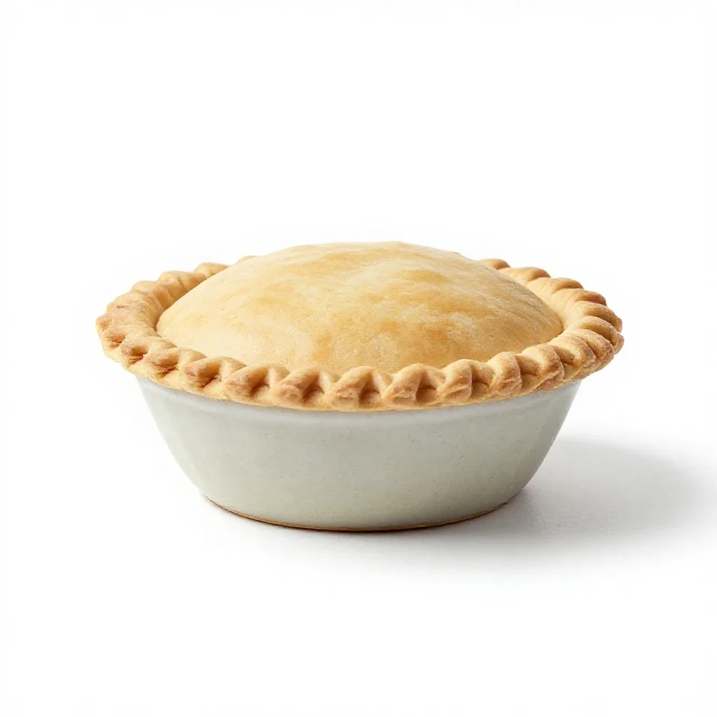 Pasty isolated on a white background