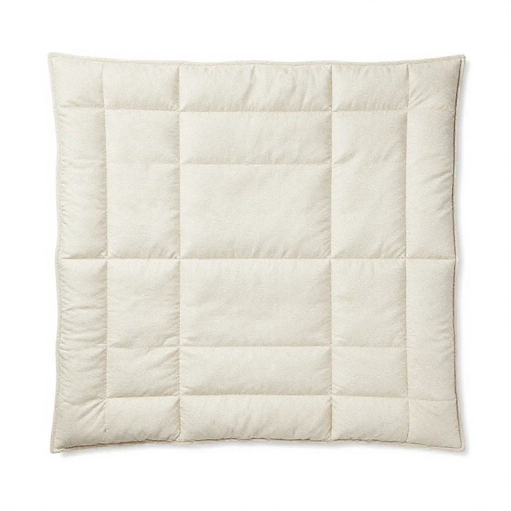 Quilt isolated on a white background