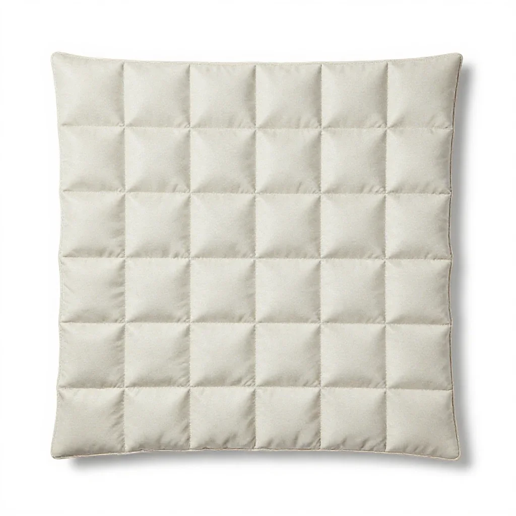 Quilting isolated on a white background
