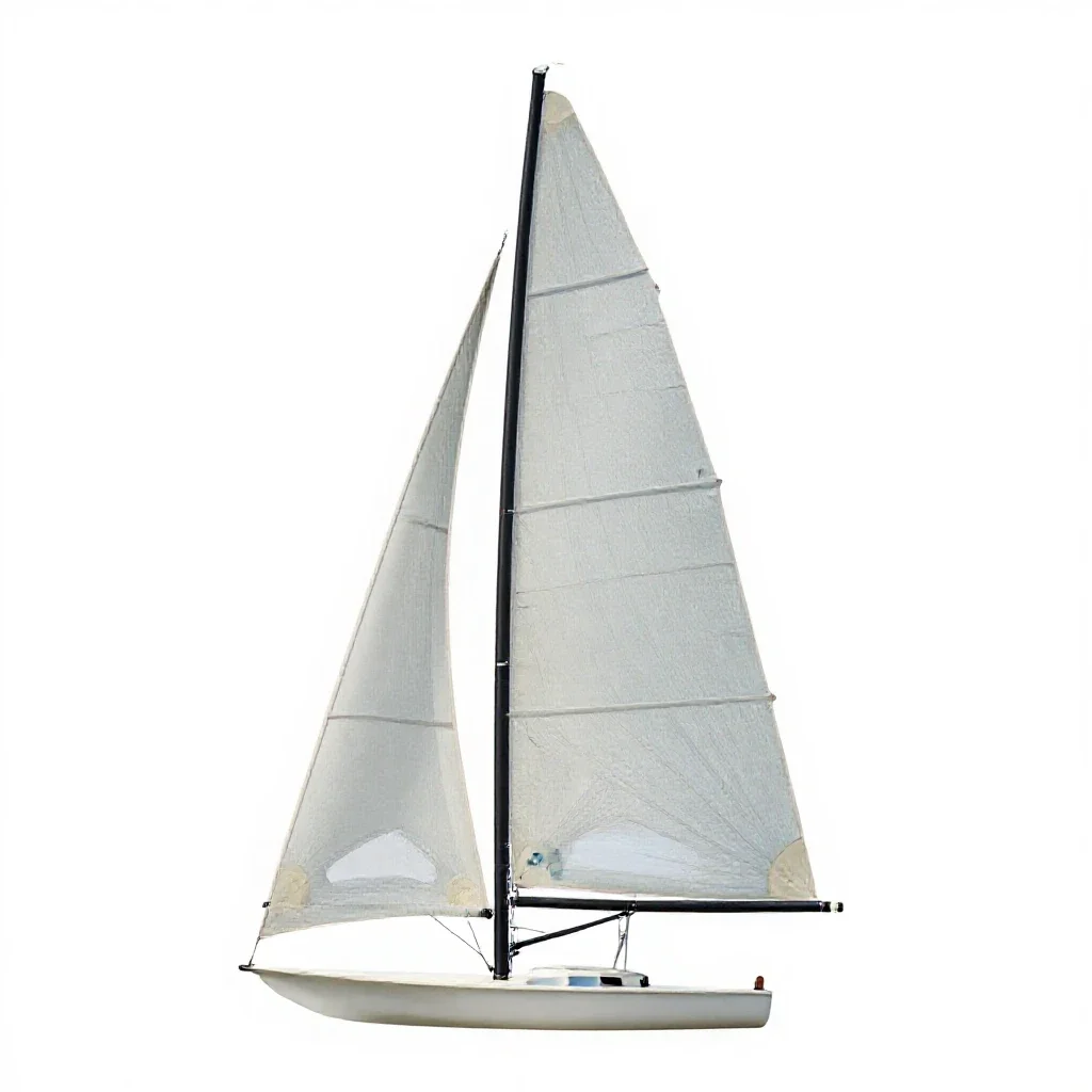 Sail isolated on a white background
