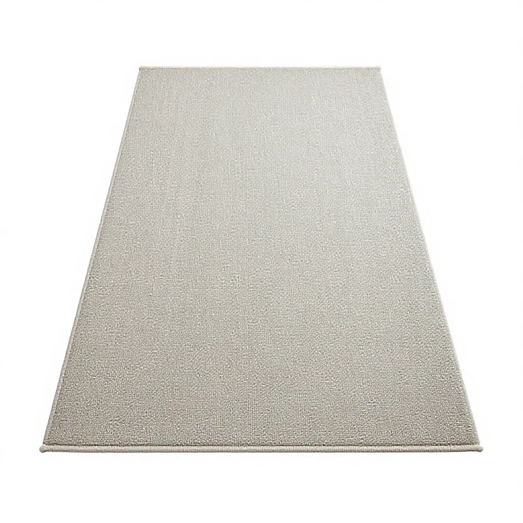 Shag rug isolated on a white background