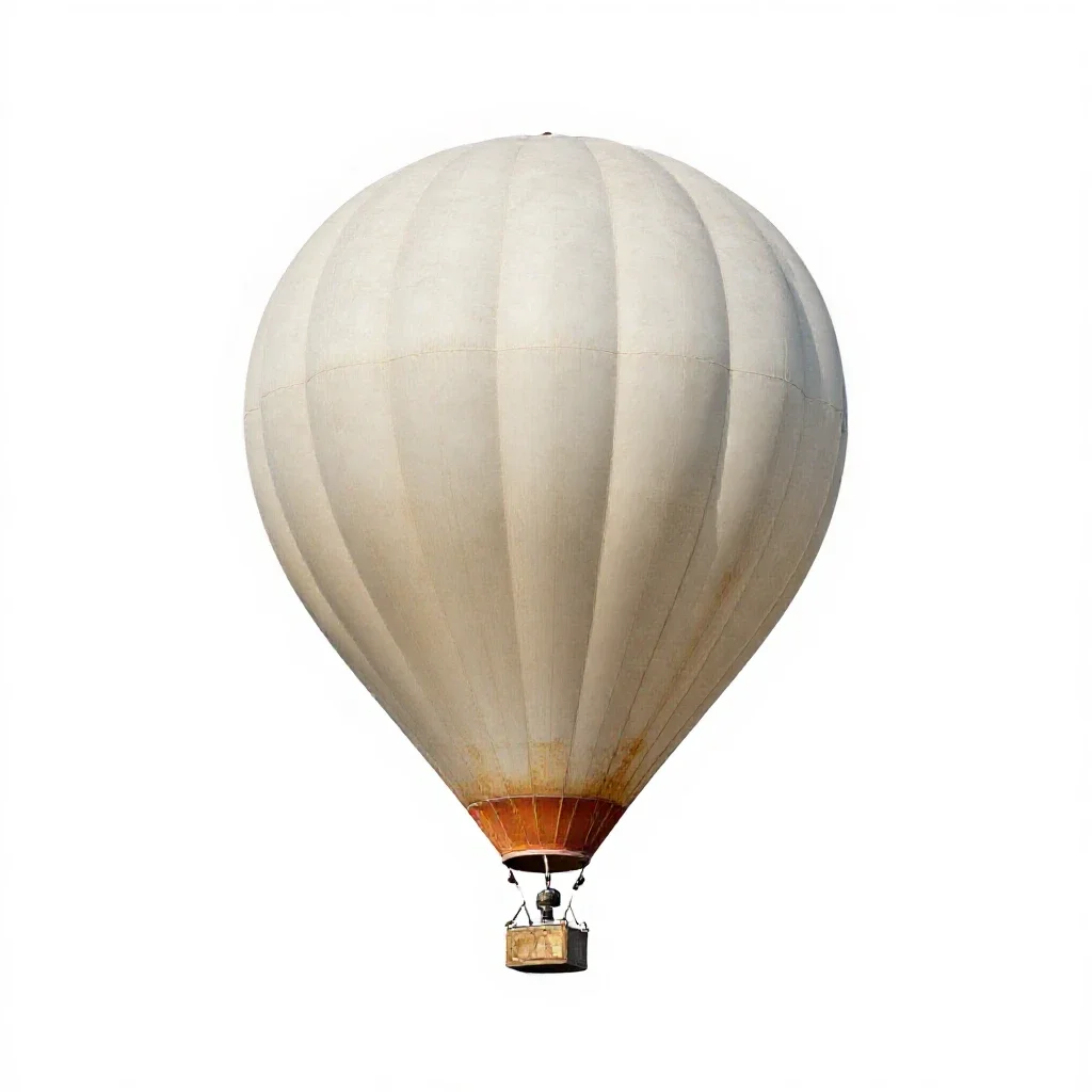 Balloon isolated on a white background