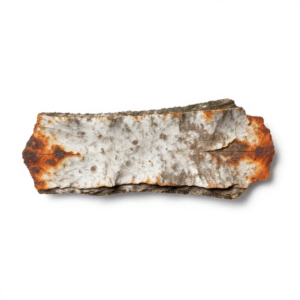 Bark isolated on a white background