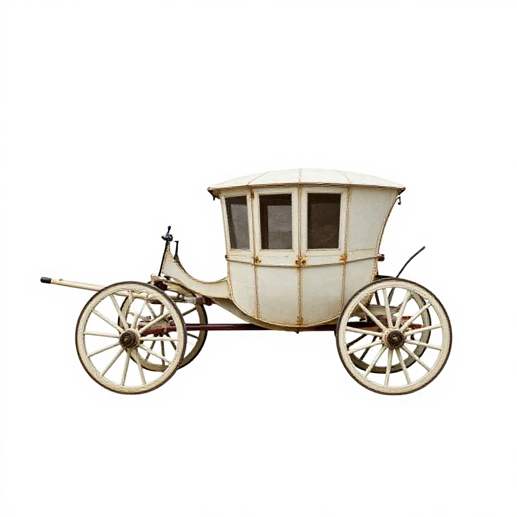 Chariot isolated on a white background