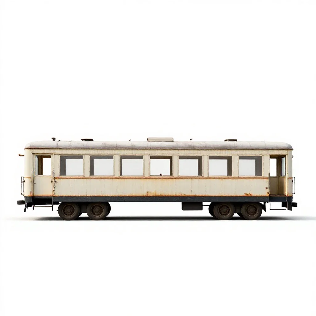 Club car isolated on a white background
