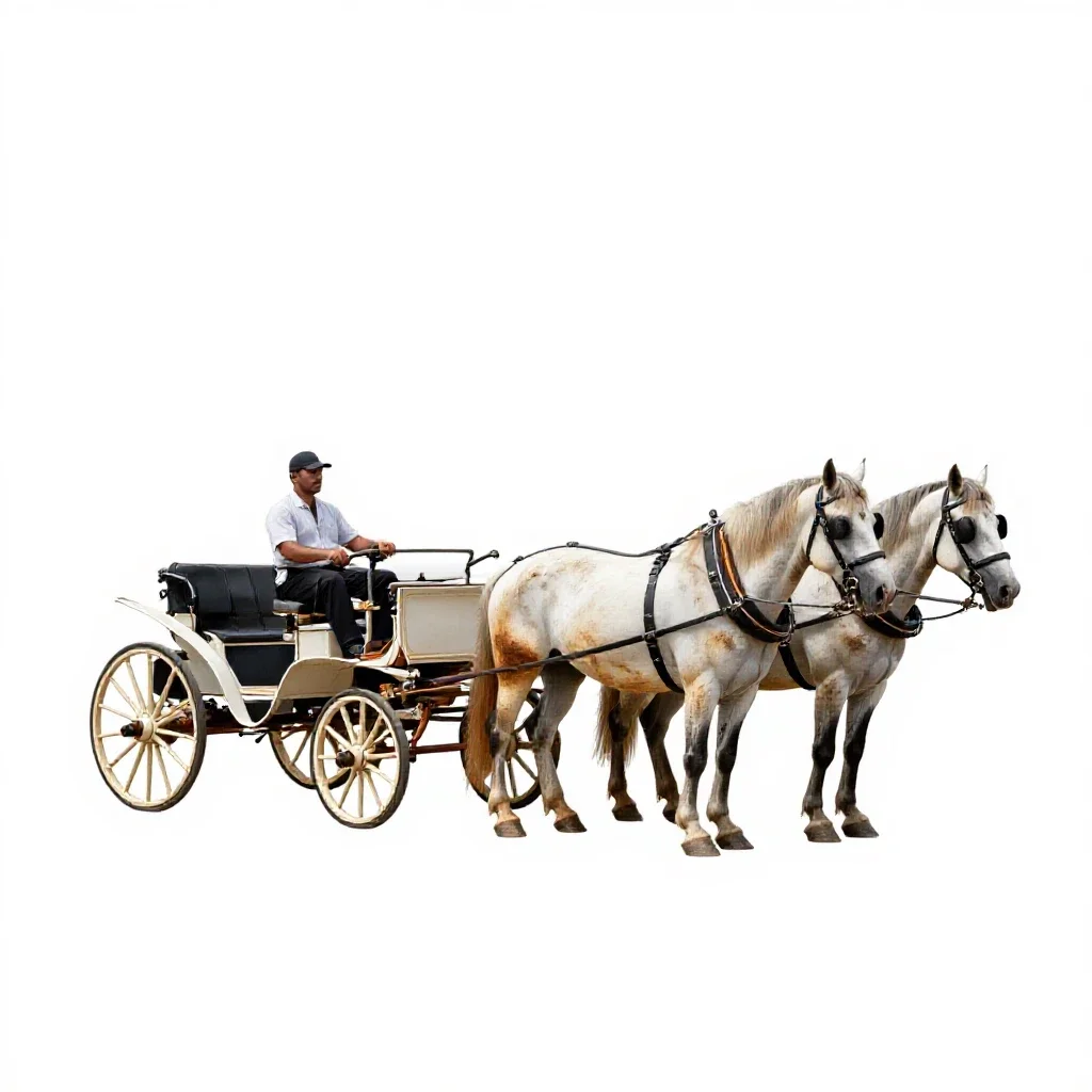 Coach isolated on a white background