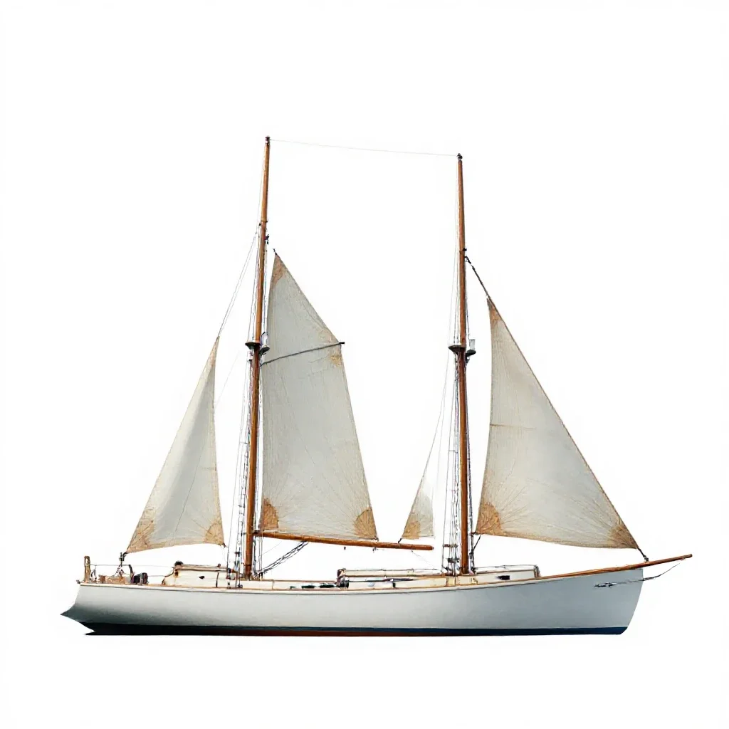 Fore-and-after isolated on a white background