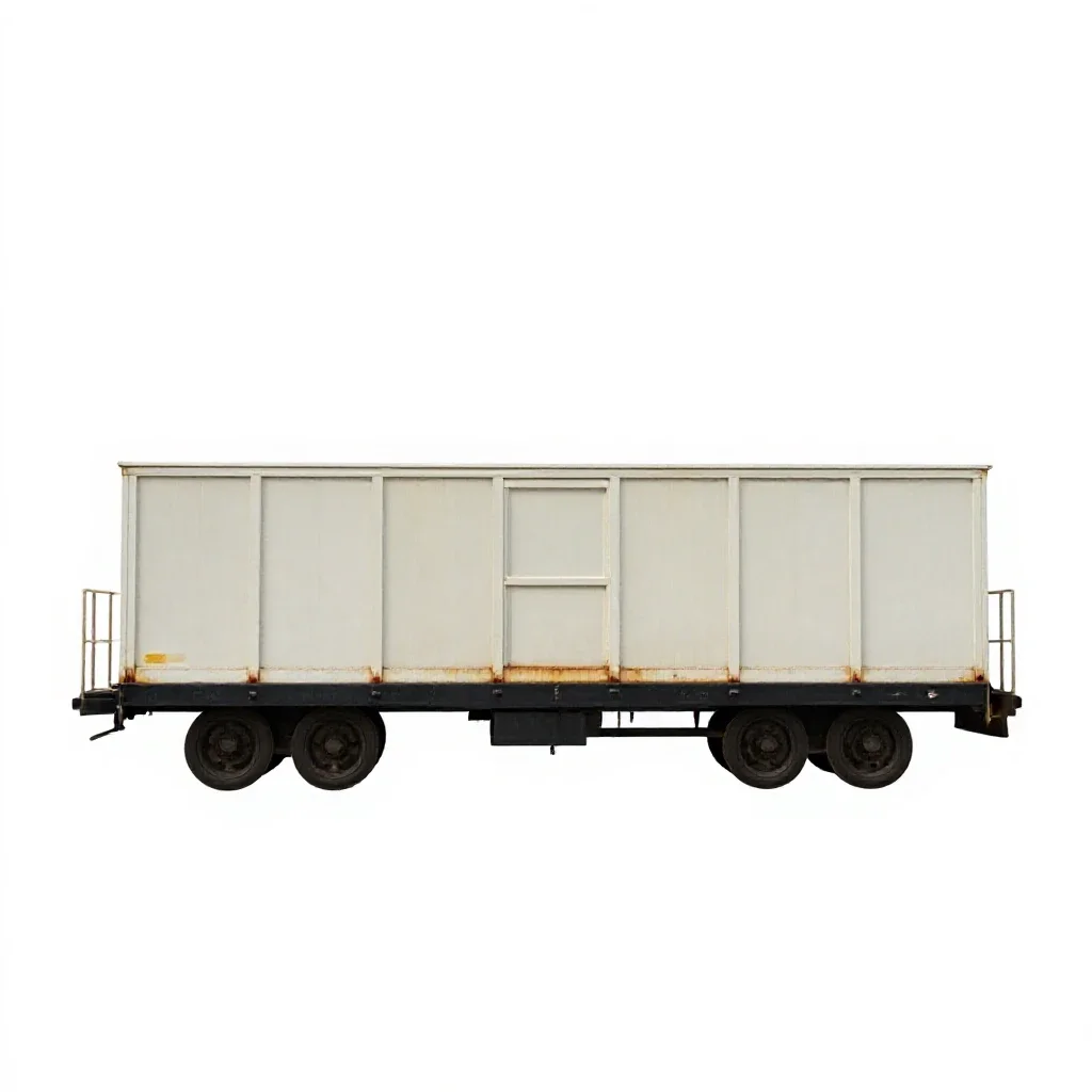 Gondola car isolated on a white background