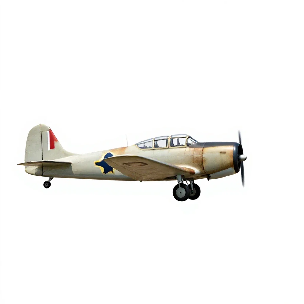 Kamikaze isolated on a white background
