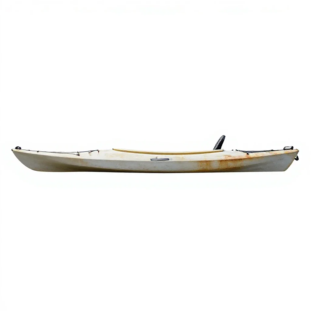Kayak isolated on a white background