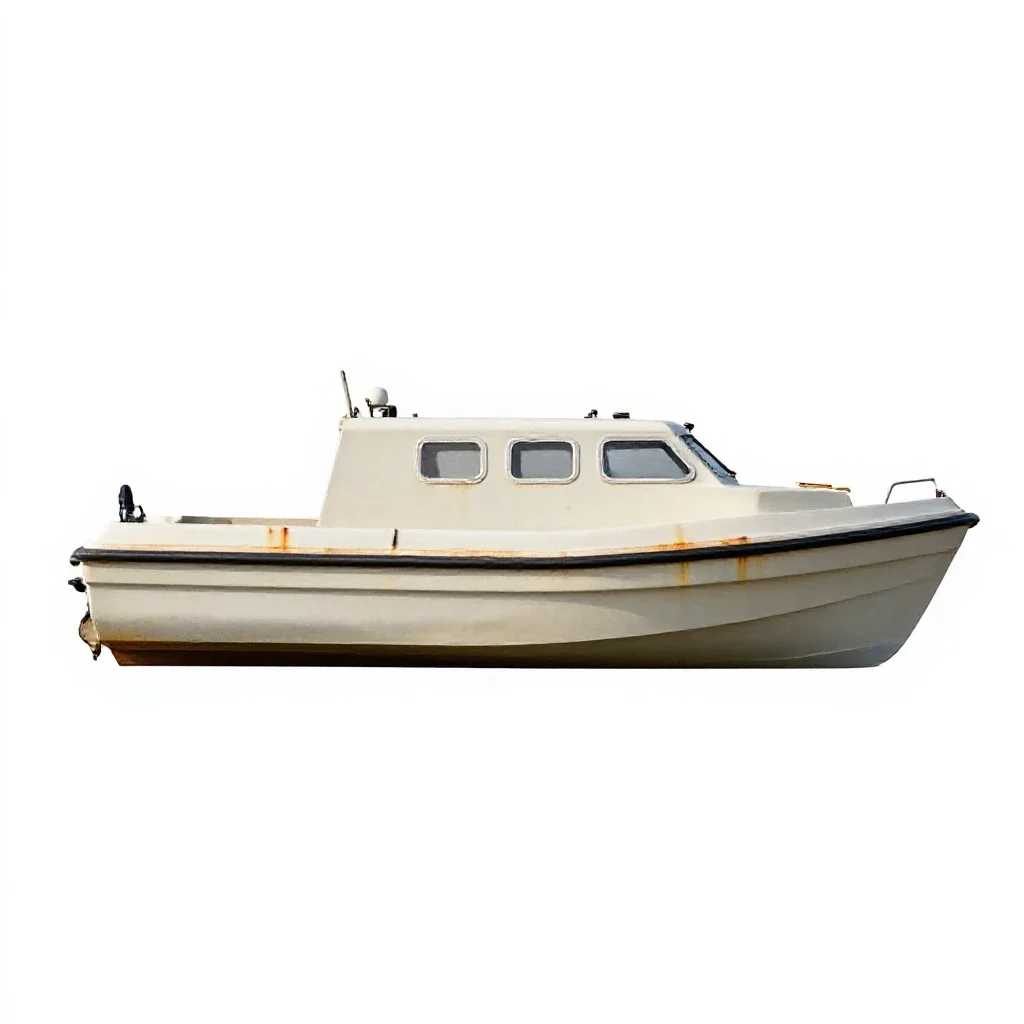 Lifeboat isolated on a white background