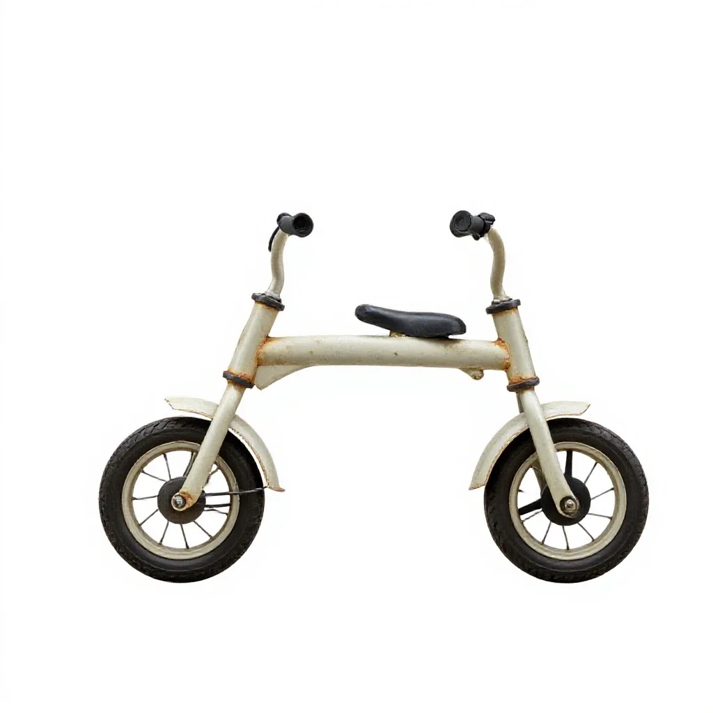 Minibike isolated on a white background