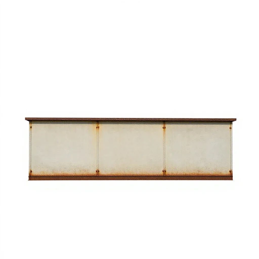 Pantechnicon isolated on a white background