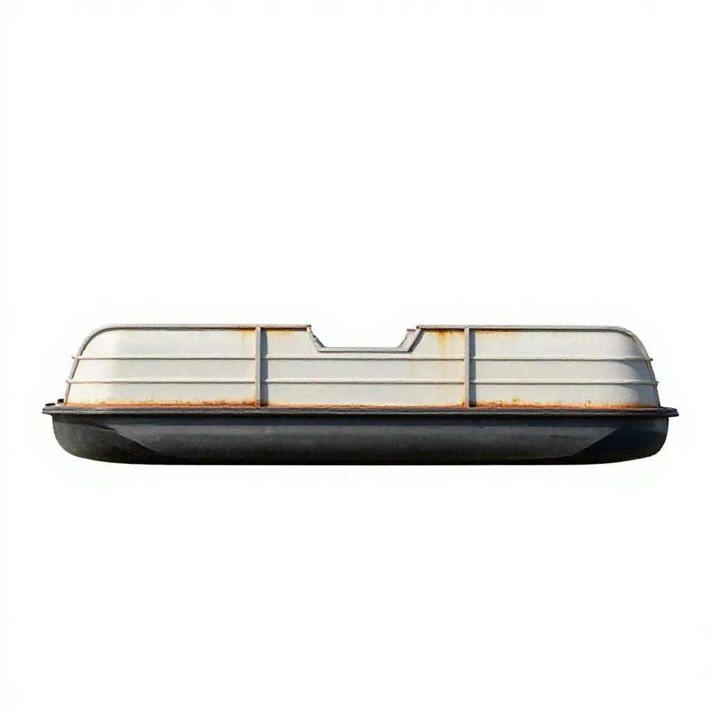 Pontoon isolated on a white background