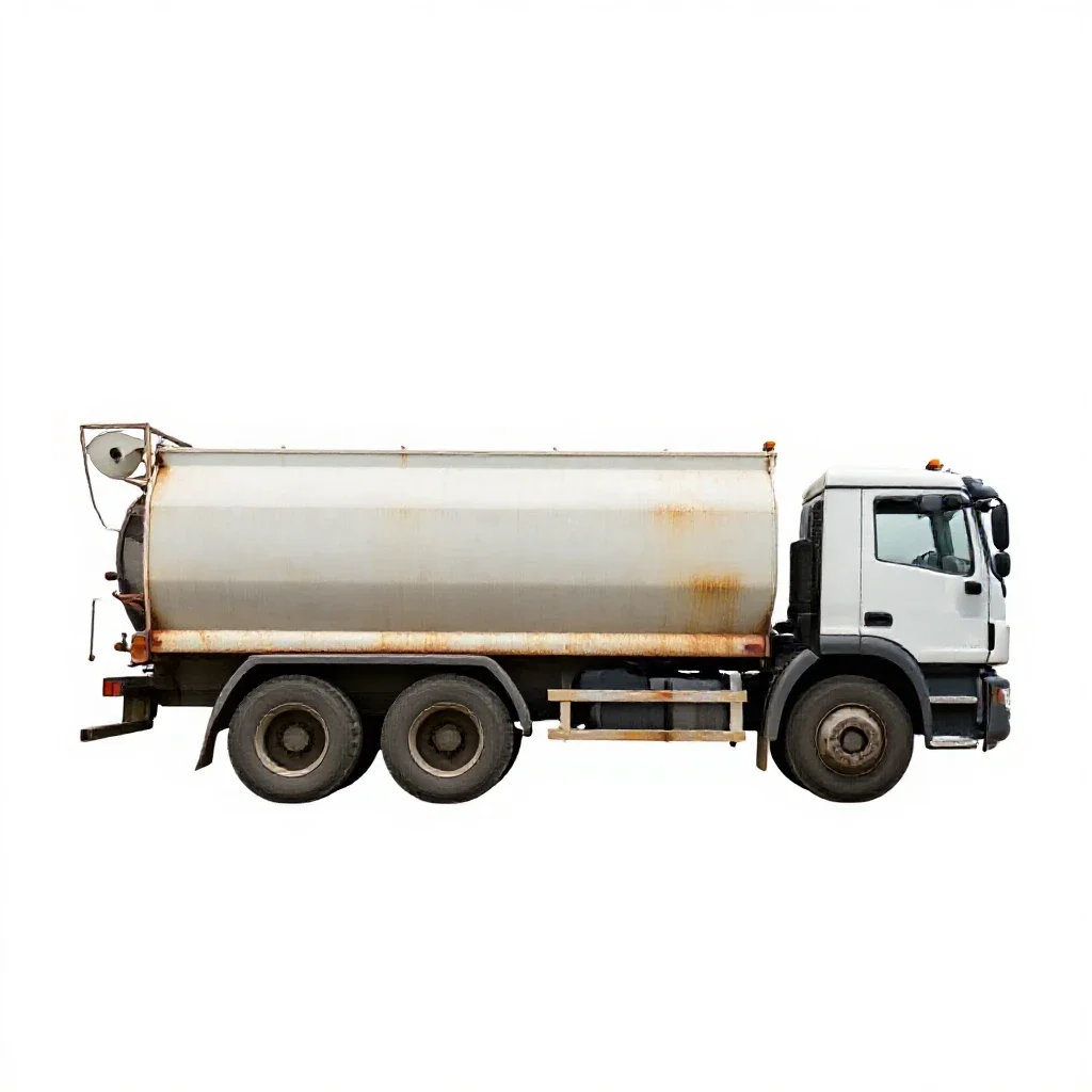 Water wagon isolated on a white background