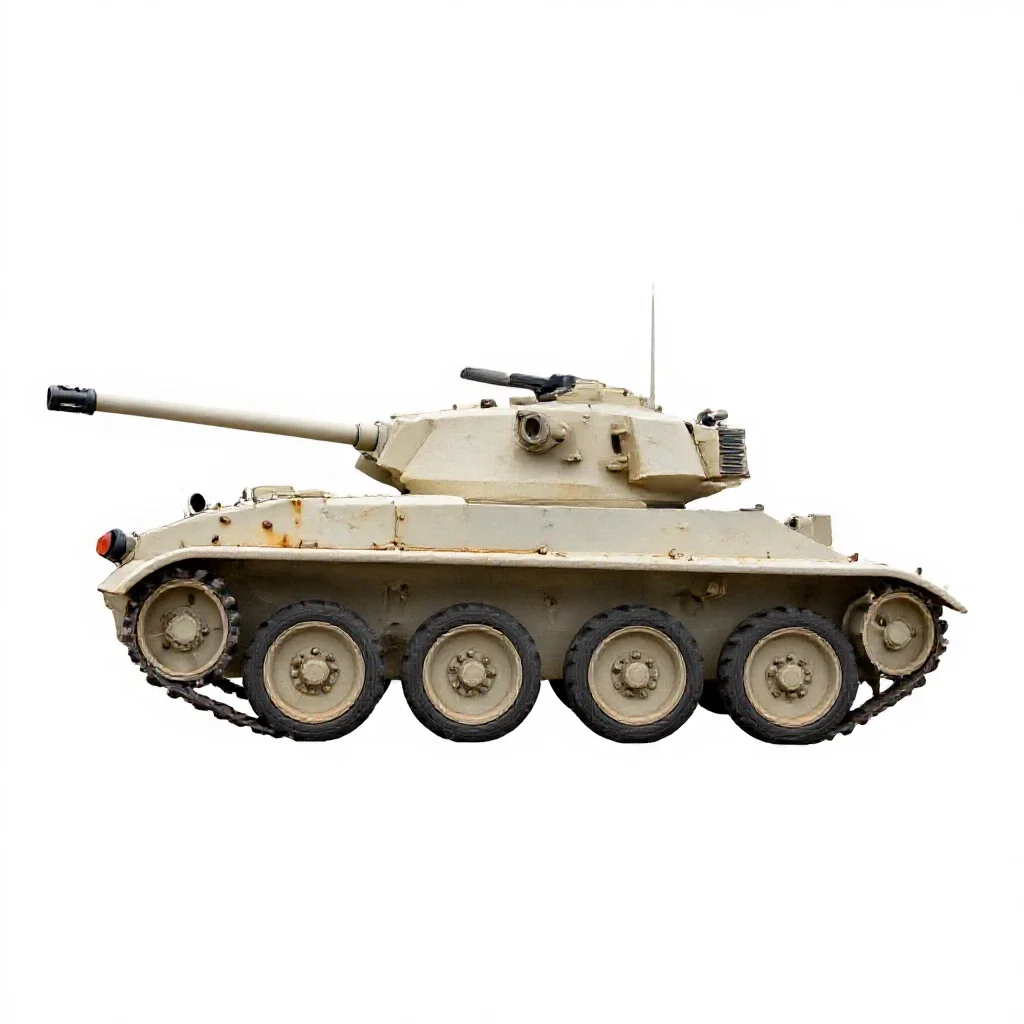 Weapons carrier isolated on a white background