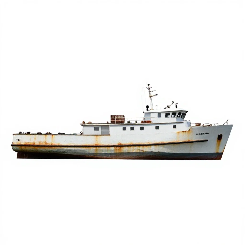 Wherry isolated on a white background