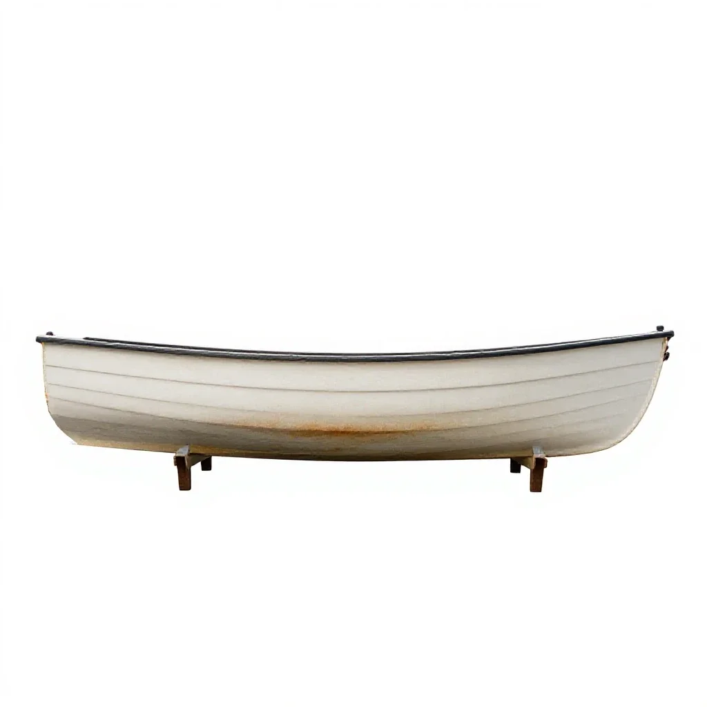 Iceboat isolated on a white background