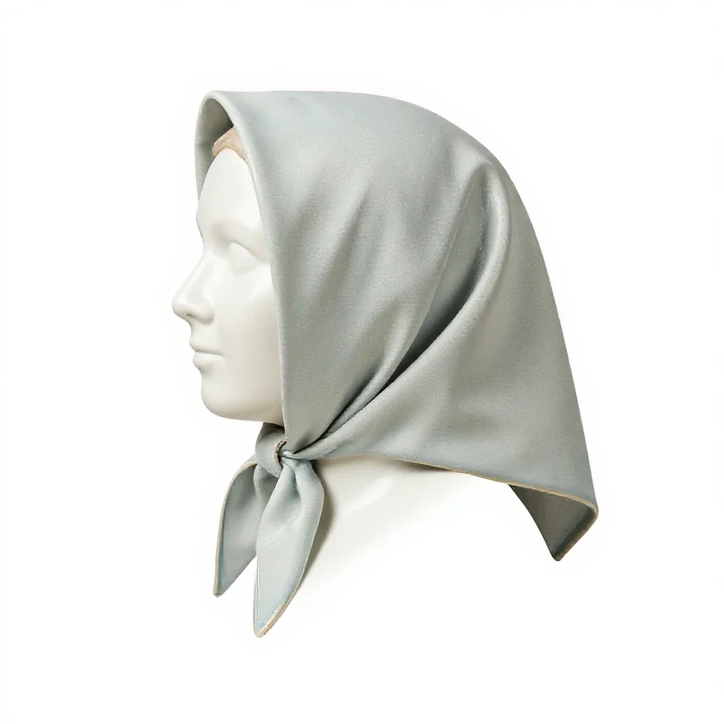 Babushka isolated on a white background