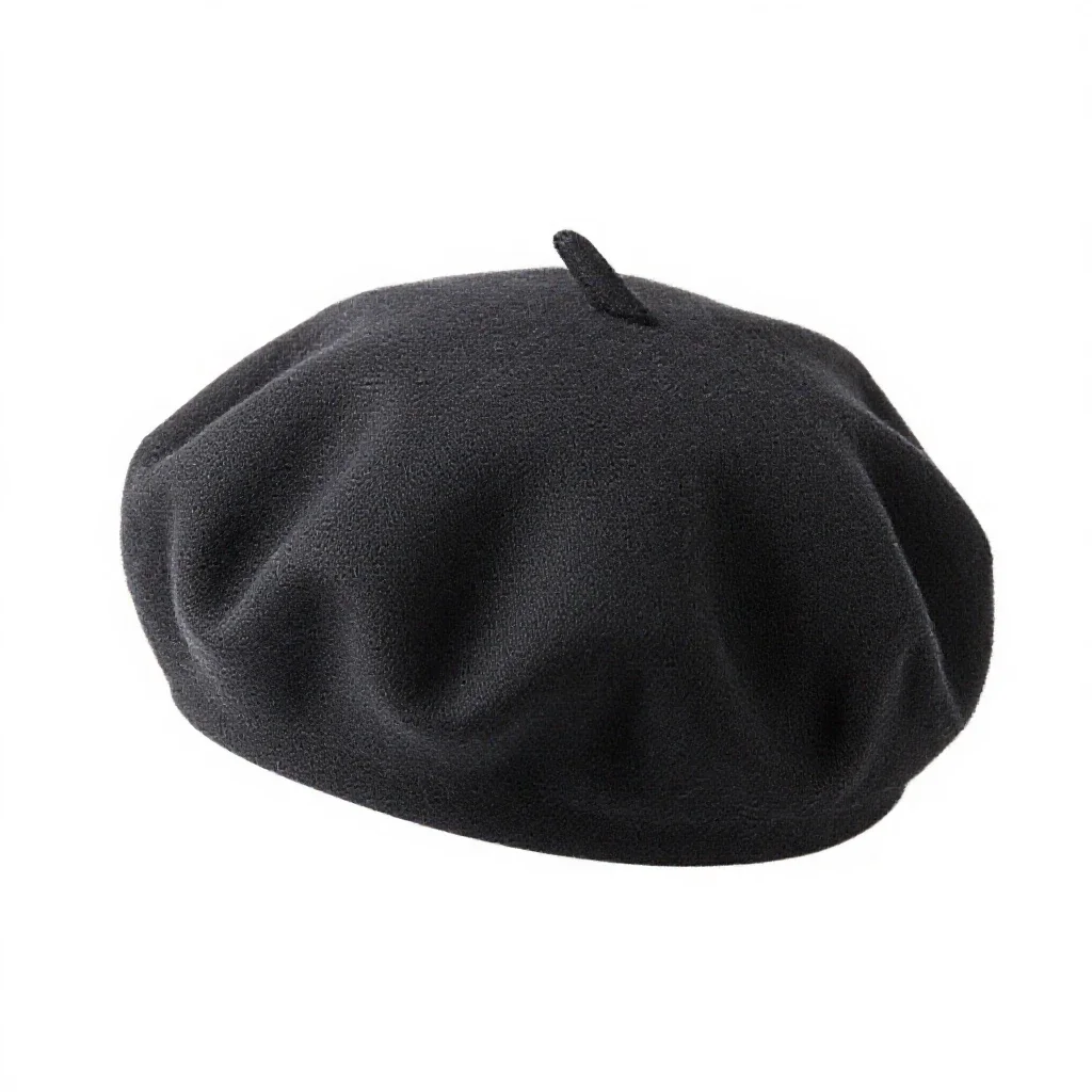 Beret isolated on a white background