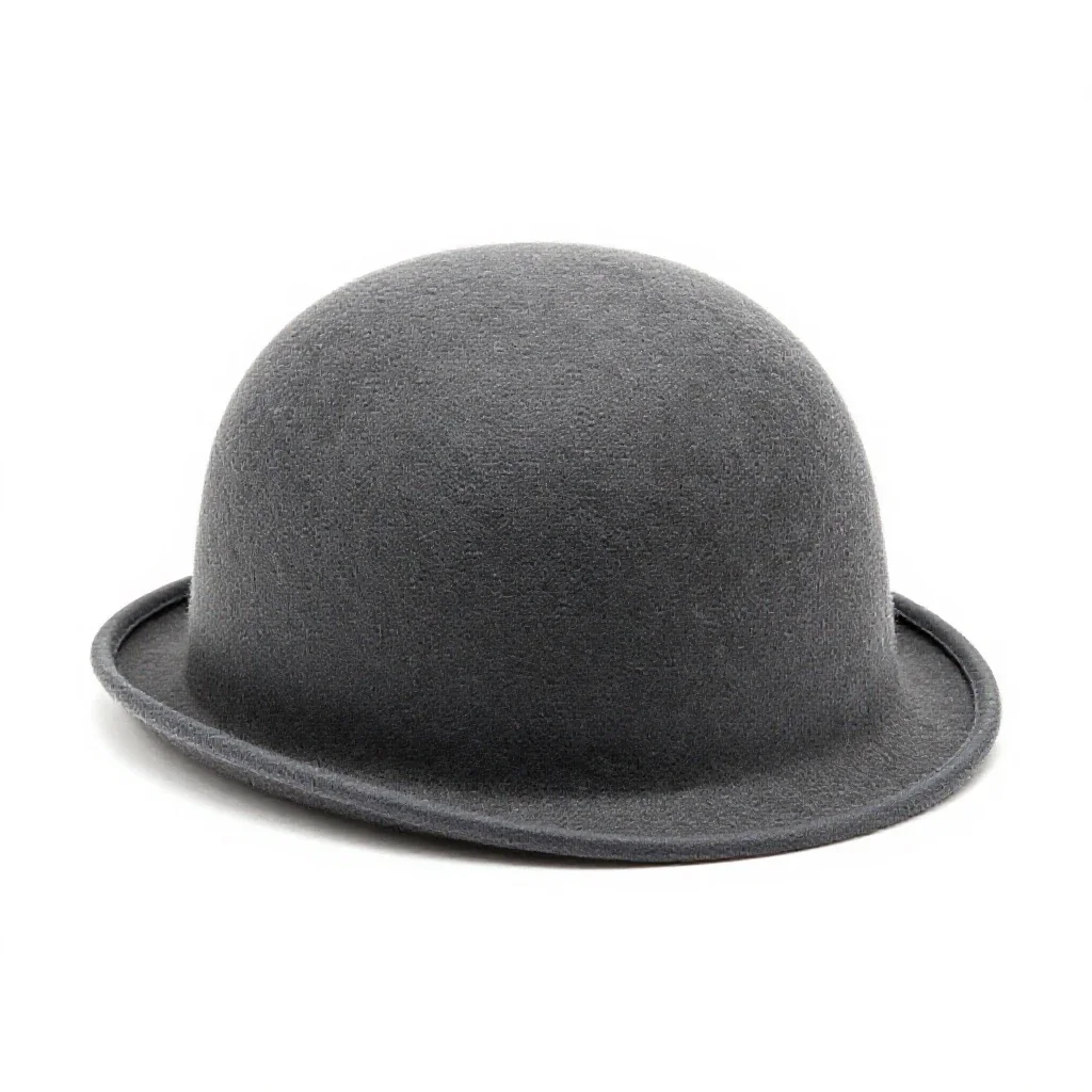 Bowler hat isolated on a white background