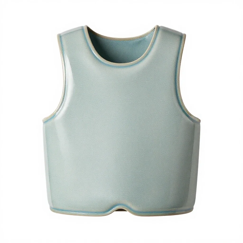Bulletproof vest isolated on a white background
