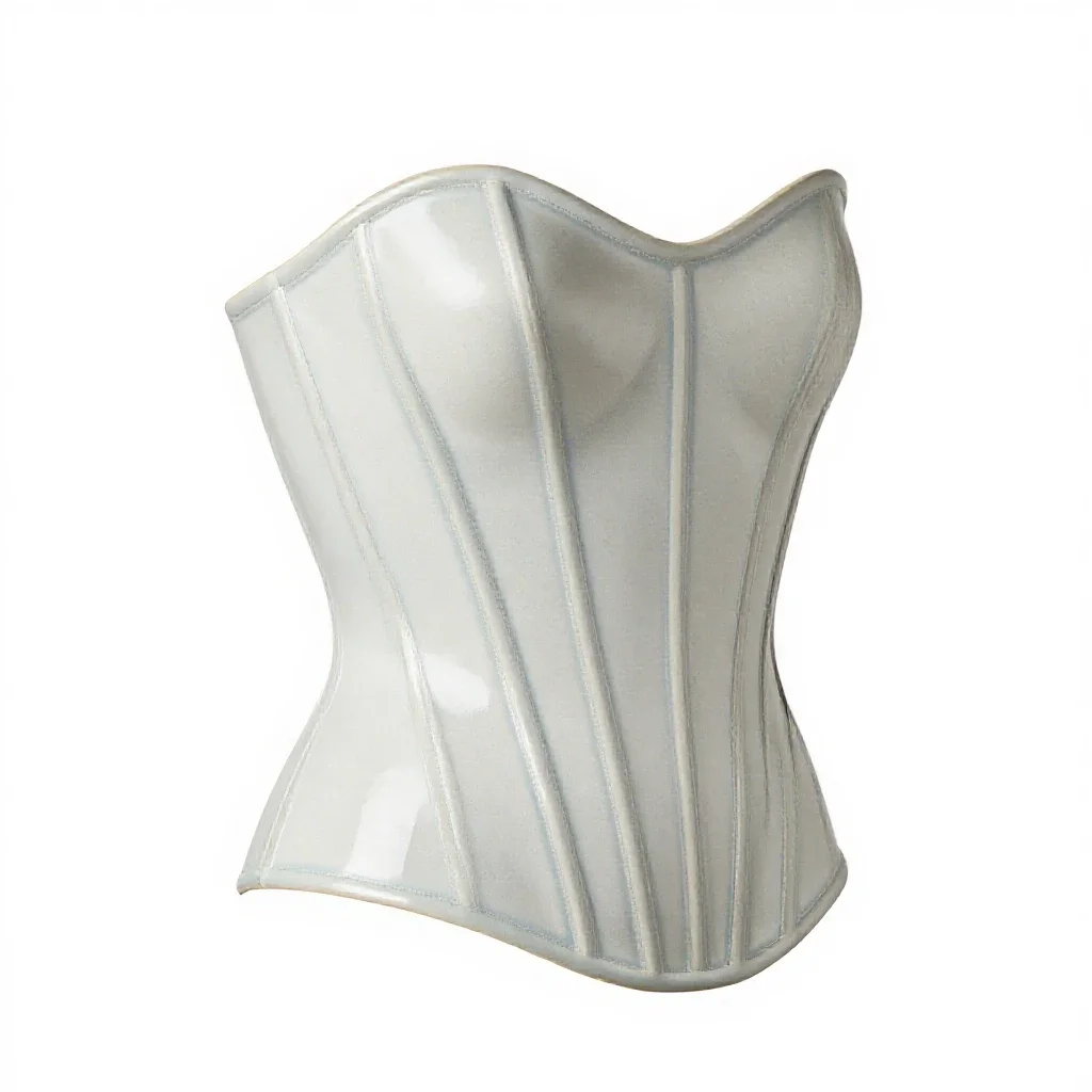 Bustier isolated on a white background