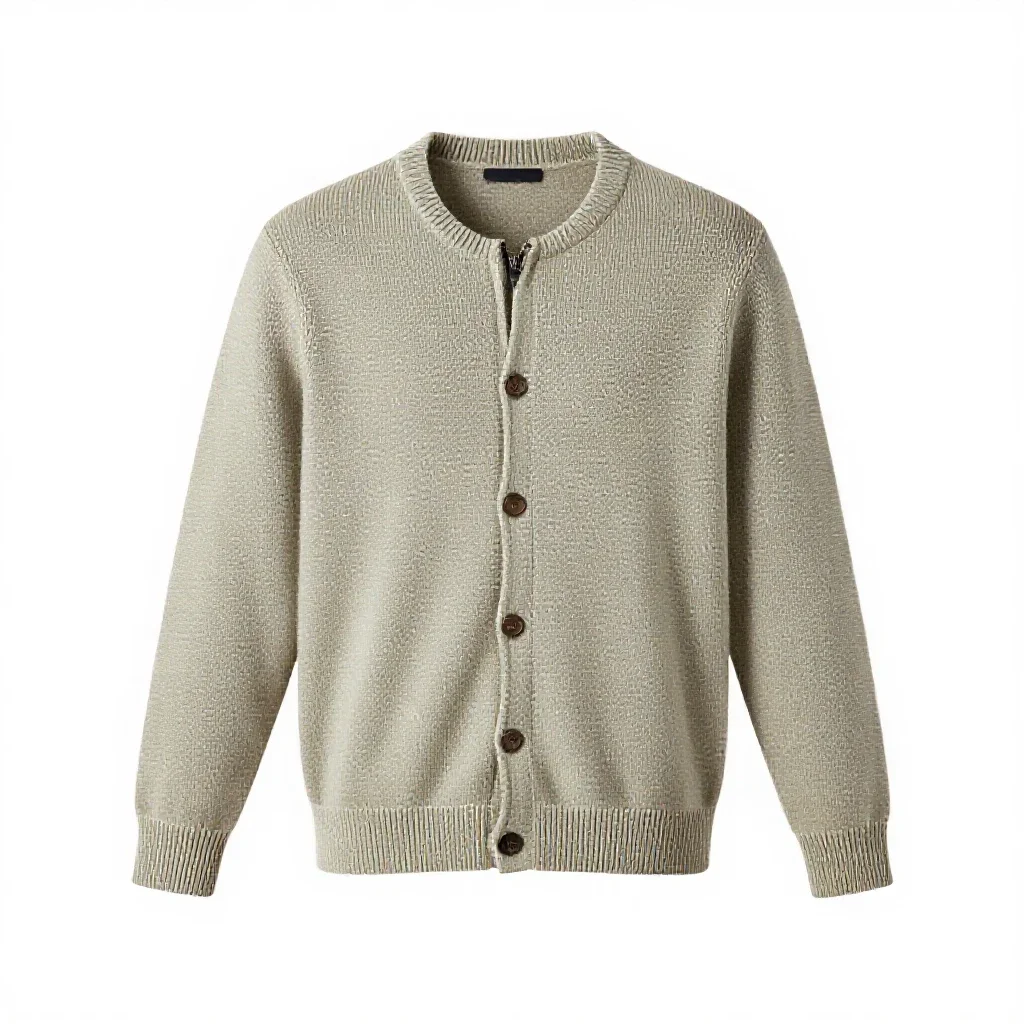 Cardigan isolated on a white background