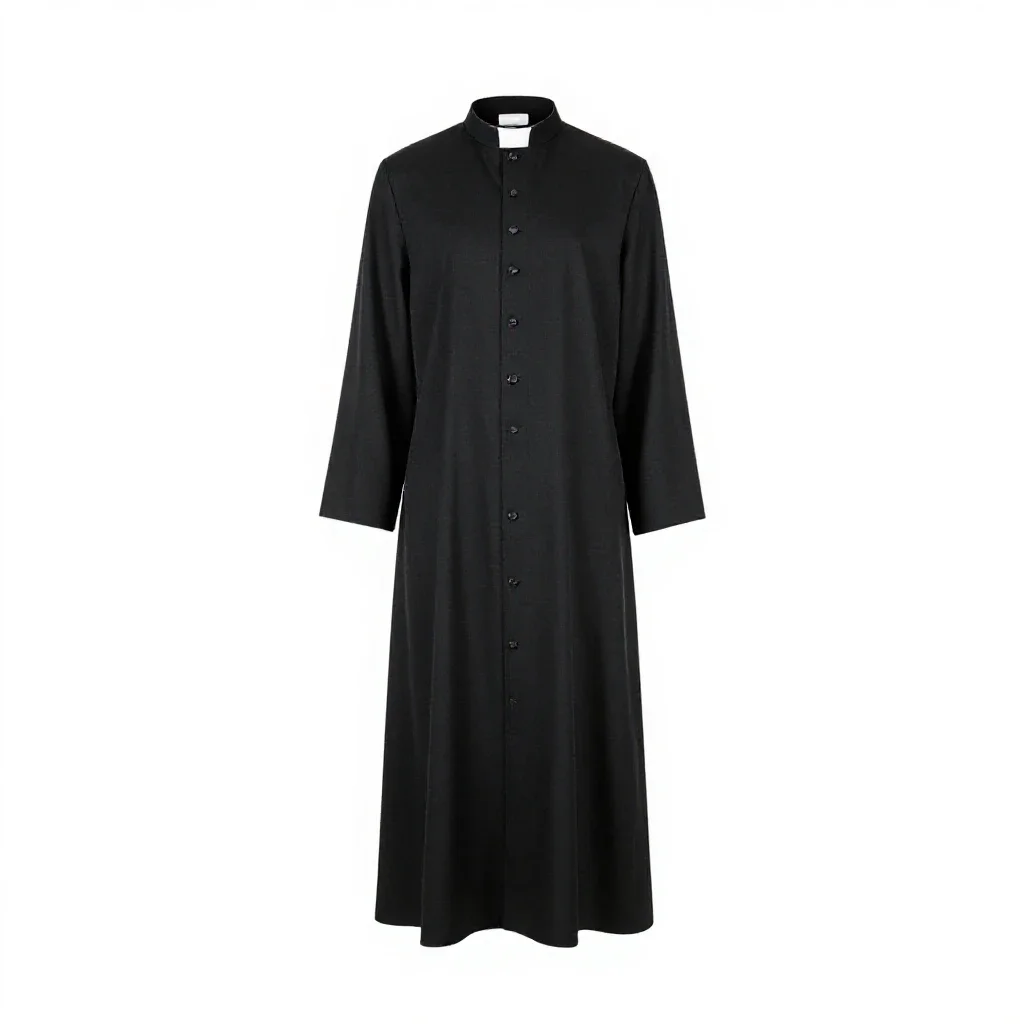 Cassock isolated on a white background