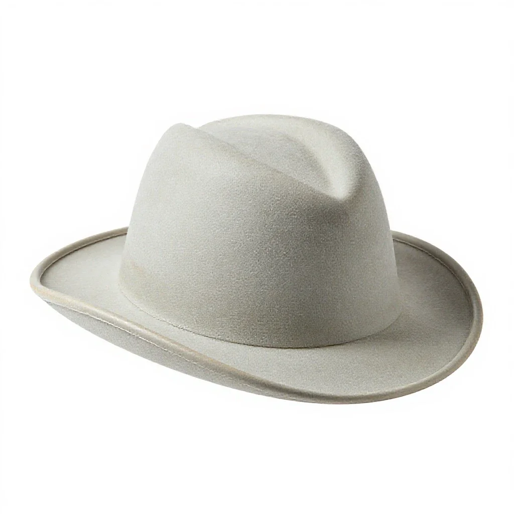 Cavalier hat isolated on a white background