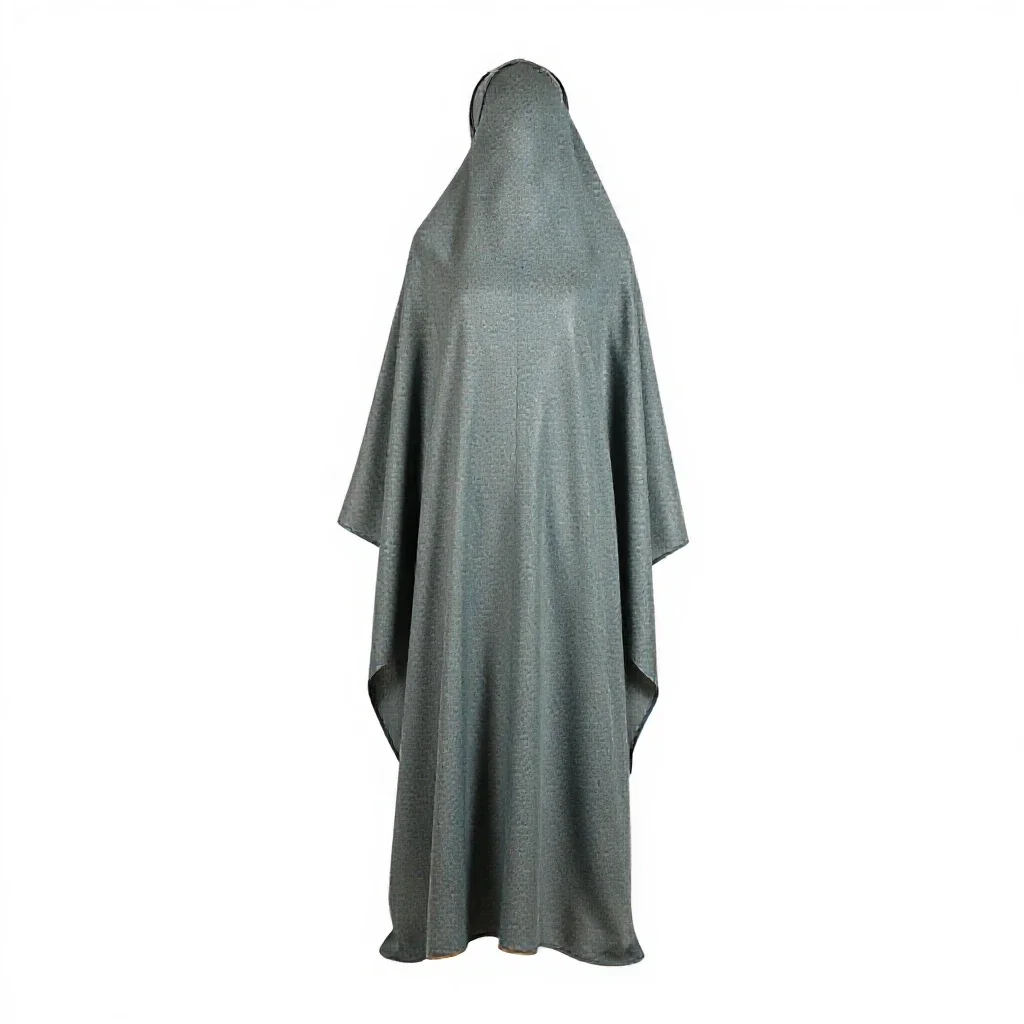 Chador isolated on a white background
