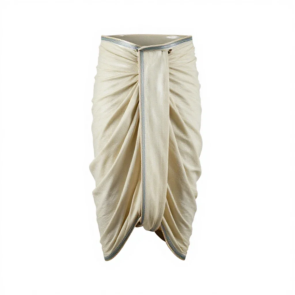 Dhoti isolated on a white background