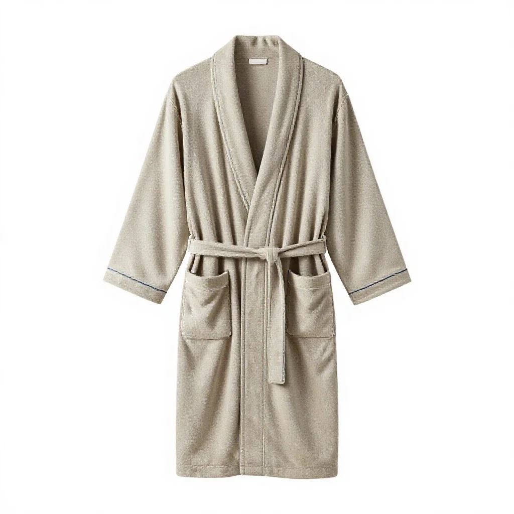 Dressing gown isolated on a white background