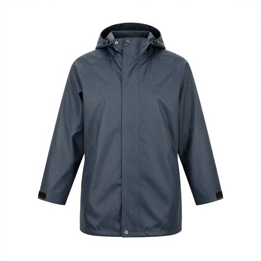 Foul-weather gear isolated on a white background