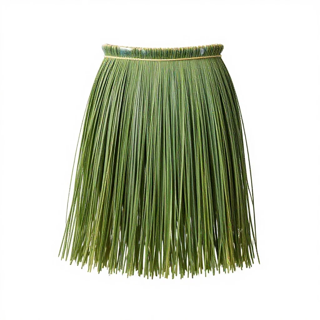 Grass skirt isolated on a white background