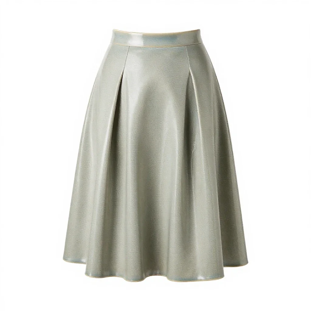 Hobble skirt isolated on a white background