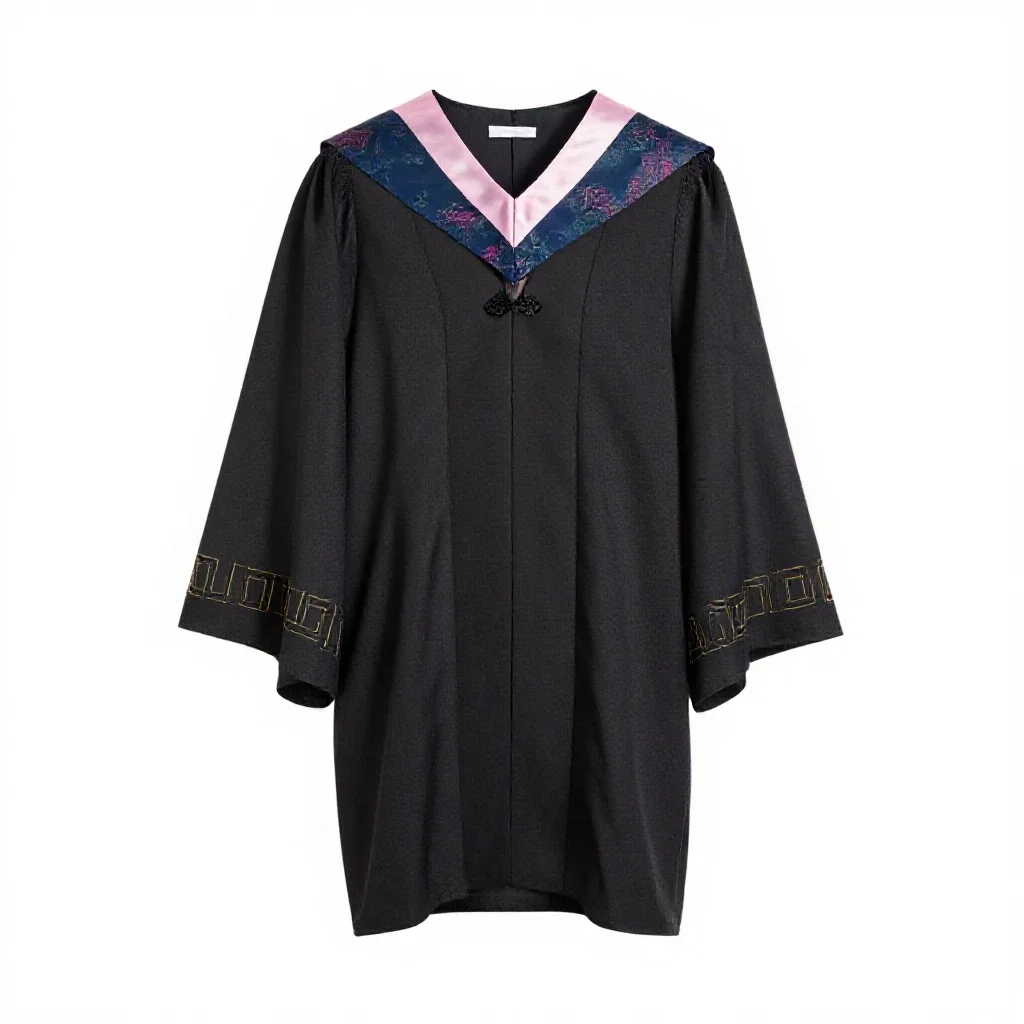 Academic costume isolated on a white background
