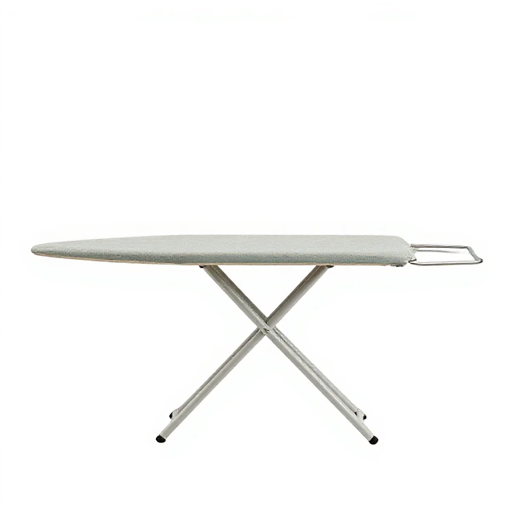 Ironing isolated on a white background