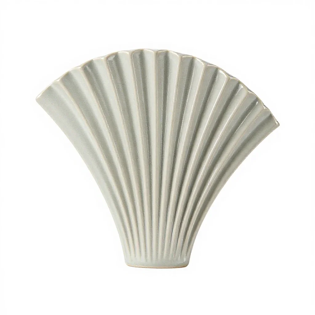 Fan vaulting isolated on a white background