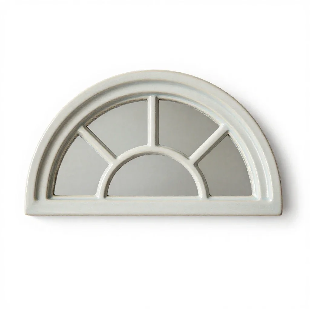 Fanlight isolated on a white background