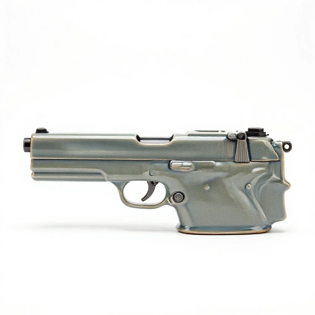 Firing chamber isolated on a white background