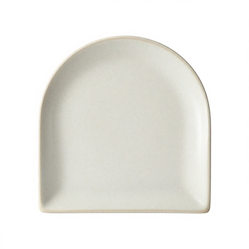 Flat arch isolated on a white background