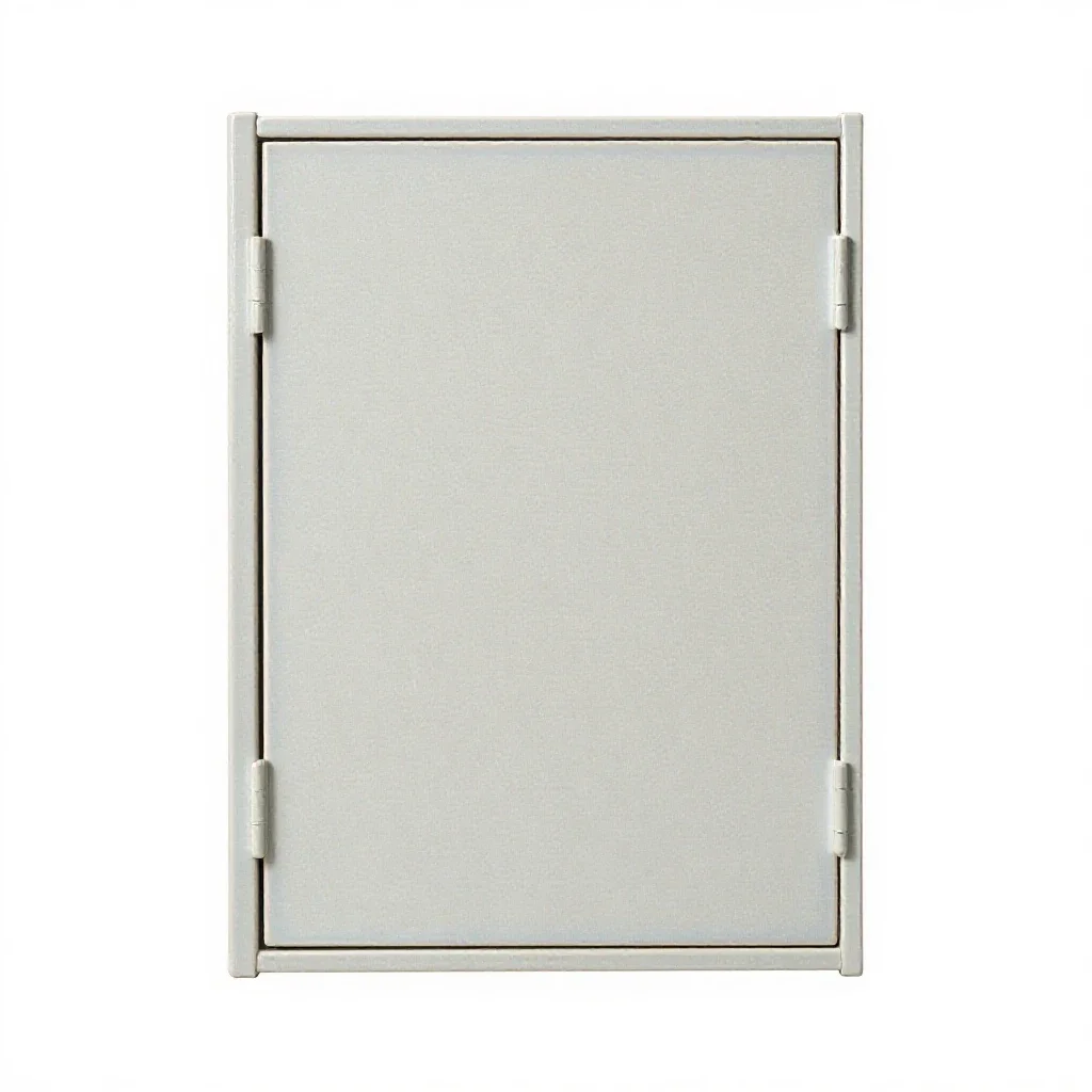 Folding door isolated on a white background