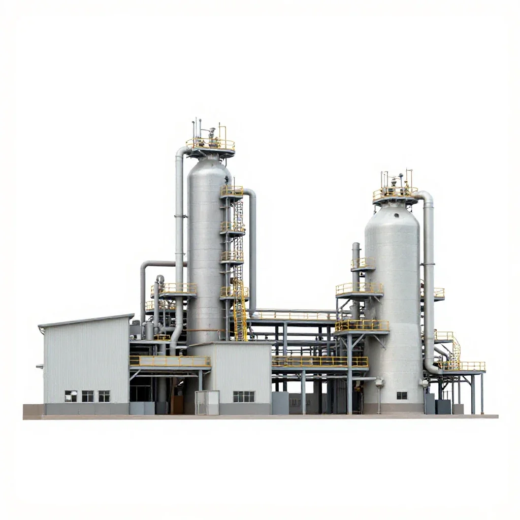 Foundry isolated on a white background