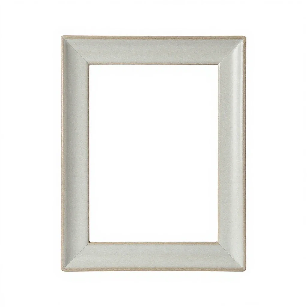Frame isolated on a white background