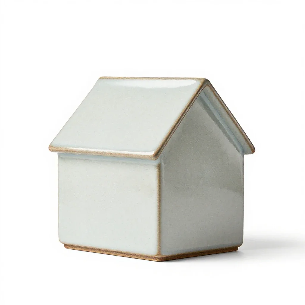 Free house isolated on a white background