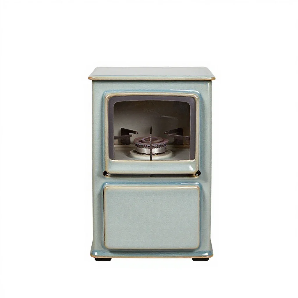 Gas furnace isolated on a white background
